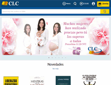 Tablet Screenshot of clc-mexico.com